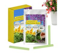 Bastoncini Concime Piante Per Piante Da Esterno - Concime Naturale a Lenta Cessione | Rilascio Lento 18 Pezzi Nutrienti Naturali Per Piante D'Appartamento Giardino Fiori Alberi Sempreverdi Alimentazio