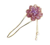 Bastoncini da Capelli Forcina con di Peonia Cinese e