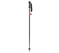 Komperdell Alpine Snapsestav, bastone da sci, Nero/rosso 125cm Sort/Rød