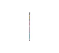 Bastoncini da trail pieghevoli tsl outdoor carbon 4 cork cross flamingo pink blue a 4 razze