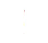 Bastoncini da trail tsl outdoor carbon 4 cork fire pieghevoli a 4 razze giallo rosso