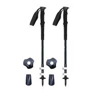 Bastoncini da trekking pieghevoli da 2 pezzi, bastoncini da trekking telescopici in lega di alluminio for escursionismo e fitness(Blue)