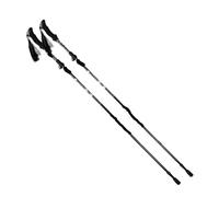Bastoncini da trekking telescopici super leggeri, bastoni passeggio portatili, compatibili for campeggio all'aperto, escursionismo, facili piegare, bastone montagna(FoldCane 2PCS Black)