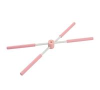 Bastoncini da Yoga per Postura, Correttore Posturale per Donne e Bambini, Bastone Pranayama in Acciaio Inossidabile, Bastoncini di Correzione della Gobba, Strumento di Allungamento