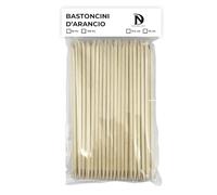 Bastoncini d'arancio,100pz 15cm, Bastoncini di arancio,100 Pezzi Bastoncini di Legno Arancio per Unghie, in legno, Remover; Spingicuticole, Pulisce tutta la zona della cuticola, Unghie, Cuticola
