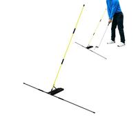 Bastoncini di Allineamento Golf - Istruttore di Aste Staccabili per Altalena, per La Pratica | Bastone da Golf Chipping Indoor Colpire Il Cortile Allenamento Domestico Miglioramento delle Abilit
