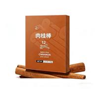 Bastoncini di Cannella Interi Naturali - Penne Prima Qualità, Spezie Aromatiche Ideali per Infondere Bevande, Prodotti da Forno e Porta(120g cinnamon stick 12cm tall)