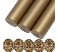 Bastoncini di cera per sigilli, Atobpp 10 pezzi Bastoncini di cera per sigilli Pistola per colla Sigillatura Bastoncini di cera per Sigillo di cera Timbro, Lettere Bastoncini di cera per sigilli per