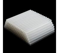 Bastoncini di colla a caldo per pistola elettrica, 7 mm x 100 mm, 50 pezzi