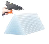 Bastoncini di colla calda | Set di 90 bastoncini di colla per vetro | Barre di adesione a caldo trasparenti per progetti fai da te, creazione di gioielli, creazione artistica, riparazione