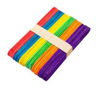 Bastoncini di ghiaccio colorati in betulla naturale bastoncini di ghiaccio fatti a mano bastoncini di ghiaccio fatti a mano bastoncini lecca-lecca cotti additivi amichevoli bastoncini di ghiaccio