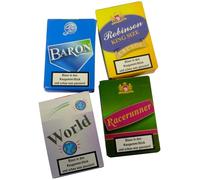 Bastoncini di gomma da masticare con effetto fumo, confezione da 6 pezzi da 13 bastoncini | colori casuali | caramelle retrò per feste e fan della nostalgia | effetto giocoso "fumo"