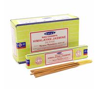 Bastoncini di incenso al gelsomino dell'Himalaya Satya confezione da 12 x 15 ...