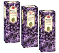 Bastoncini di incenso alla lavanda orlo fragranza spirituale Agarbatti 120 ba...