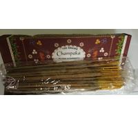 Bastoncini di incenso arrotolati a mano Flora Agarbatti Natural Champaka Frag...