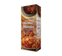 Bastoncini di Incenso Ayurvedico Ambar Sandal Fragrance Masala Agarbatti Box ...