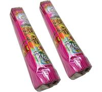 Bastoncini di Incenso Cinese Joss Stick, Incenso Tradizionale Guanyin Bastoncino di bambù Incenso per Buddha-adorazione Adorazione degli Antenati Home Temple, Two Red