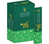Bastoncini di incenso Divine Soul White Sage Palo Santo Fragrance Masala...
