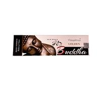Bastoncini di incenso Golden Buddha by LAMARE - 100 g - 5 confezioni da 20 g (70-90 bastoncini) - Aromaterapia - Meditazione - Yoga - Confezione ecologica