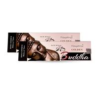 Bastoncini di incenso Golden Nag Buddha by LAMARE - 200 g - 10 confezioni da 20 g (140-180 bastoncini) - Aromaterapia - Meditazione - Yoga - Confezione ecologica