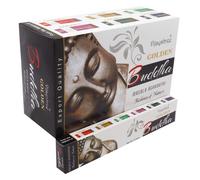 Bastoncini di incenso Golden Nag Buddha confezione da 12 x 15 g ciascuno...