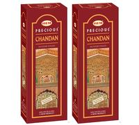 Bastoncini di incenso Hem Chandan arrotolati a mano fragranza Agarbatti 120...