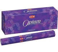 Bastoncini di incenso Masala Hem Opium Agarbatti arrotolati a mano profumo...