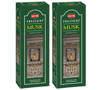 Bastoncini di Incenso Muschio Orlo Fragranza Naturale Masala Agarbatti 120 Ba...