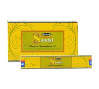 Bastoncini di incenso per sandali naturali Satya confezione da 12 x 15 g cias...