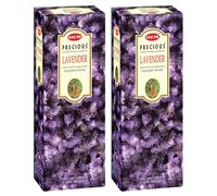 Bastoncini di incenso profumo spirituale Hem Lavanda Agarbatti 120 bastoncini...