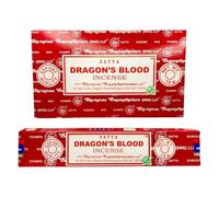 Bastoncini di incenso Satya Nag Champa Dragon's Blood, BOX-12-PACKS