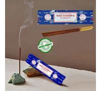 Bastoncini di incenso Satya Sai Baba Nag Champa, confezione da 1 da 15 grammi/40 grammi/100 grammi Legno