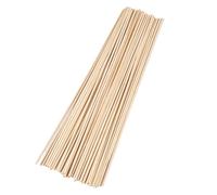 Bastoncini di legno, Bastoncini di legno rotondi varie dimensioni, multiple, 30 cm, confezione da 20-50 pezzi, for modellismo artigianale fai te, decorazioni for la casa(3x300mm-50pcs)