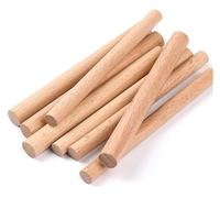 Bastoncini di legno, Confezione da 2 bastoncini di legno, diametro 12-60 mm, lunghezza 10-120 cm(30mm,30cm)