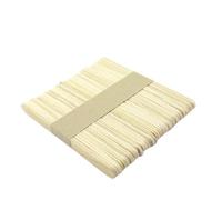 Bastoncini di legno per bricolage in balsa, Bastoncini Artigianali in Legno 11,3-15 cm x 1-1,7 Multicolor 50 pz(Log Color Small 50pcs)