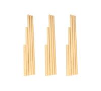 Bastoncini di legno per MacramÃ© - ARTEMIO - 15 pezzi - Beige - Misto - Dimensioni variabili