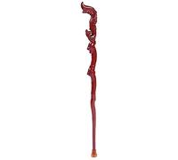 Bastoncini di legno per uomo e donna Bastoni da passeggio per anziani Bastoni di legno Bastoni di legno a testa increspata Sculture in legno cavo Lunghezza 95 cm Aiuto per la mobilità facile da