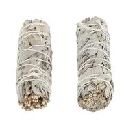 Bastoncini di Salvia a Energia Positiva, Fasci di Salvia Bianca Purificanti per la Mente per Alleviare L'ansia, Pulizia, Meditazione, Guarigione e Rituali con Acuto e