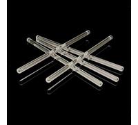 Bastoncini di vetro per agitare, Bacchette for agitazione da laboratorio in vetro borosilicato, dimensioni multiple, confezione 10(6x300mm)