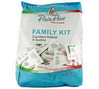 Bastoncini di zucchero (1 kg), bustine da 150 pezzi da 6,6 g, zucchero bianco - Made in Italy | by Pinin Pero