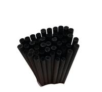 Bastoncini Diffusore 50PCS Dia 5/4/3MM X L40/35/30/25CM Bastoncini di rattan in fibra nera Diffusore a lamella olio essenziale for Deodorante for ambienti Fragranza for la casa(40cm Dia 4mm)