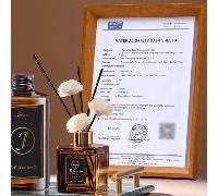 Bastoncini diffusori di oli essenziali aromatici e senza fiamma in rattan, di qualità alberghiera, da 1,8"x5,5", a lunga durata, adatti per case, camere da letto, sale, bagni e vari ambienti. Elegante