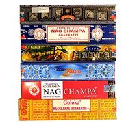 Bastoncini d'incenso 6 Satya varietà di profumi