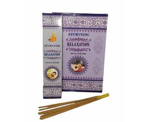 Bastoncini d'incenso Ayurvedic Relaxation Masala 180g