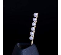 Bastoncini for capelli vintage con perle, bastoncini for capelli cinesi in argento 925 for donne Capelli lunghi Decorazioni con perle naturali Bacchette for capelli retrò Bastoncini for capelli Access