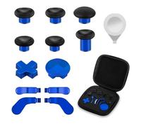 Bastoncini in metallo 13 in 1 per Xbox One Elite Series 2, accessori di ricambio per videogiochi, parti di ricambio per controller Xbox Elite, include 6 joystick in metallo, 4 palette, 2 D-pad, con
