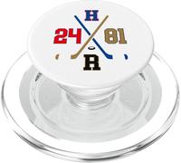 Bastoncini incrociati e numeri PopSockets PopGrip per MagSafe