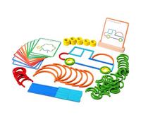 Bastoncini intelligenti per bambini - Gioco di logica e rompicapo, gioco di puzzle educativo, giocattoli per l'allenamento del pensiero logico per ragazzi e ragazze, studenti delle elementari