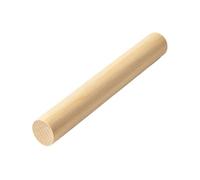 Bastoncini Legno 20-40Pcs Dia10mm Solid Round Wood Length 50mm-400mm DIY Construction Material Building Model Fine Wooden Strips(300x10mm,40pcs)