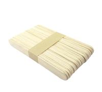 Bastoncini Legno 50 pezzi di bastoncini di ghiacciolo in legno, bastoncini di gelato in legno, fai da te, artigianato, arte, gelato, lecca lecca, torte(Colorful Large 50pcs)